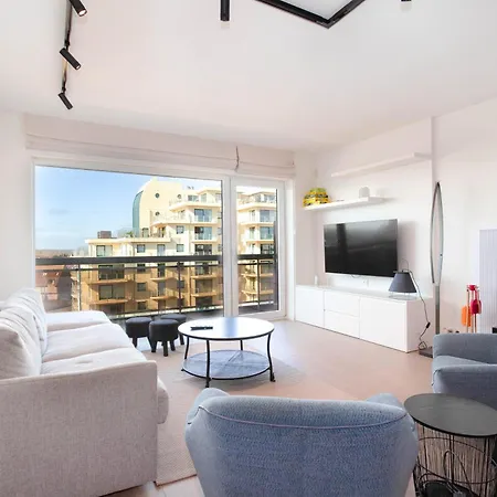 't Ii A0802 - Zonovergoten Luxe Aan De Esplanade In Apartamento De Panne